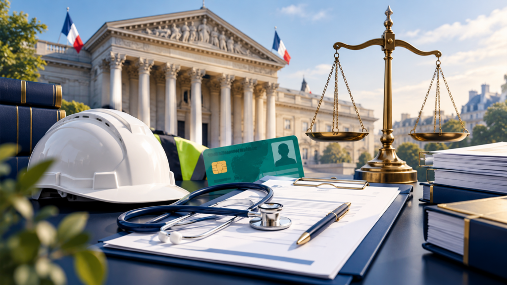 Maladies professionnelles : le diagnostic médical devient un enjeu de preuve - visuel GENIE.LAW